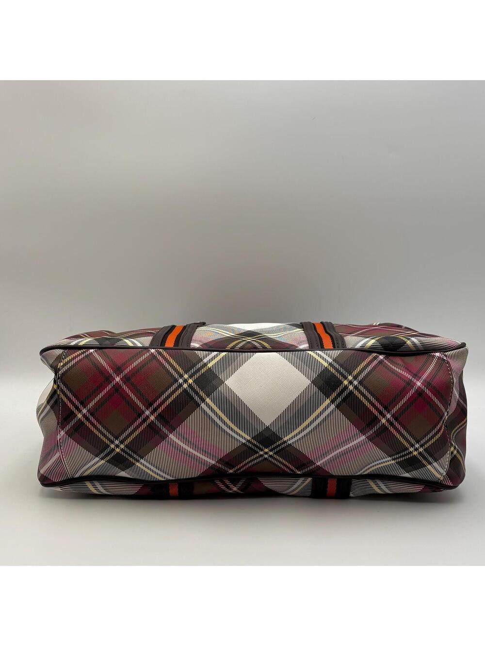 Vivienne Westwood Derby Tartan Bowler Bag - Picture 6 of 11